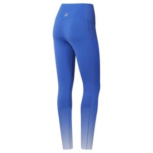 Reebok Yoga Ombre Tights Damen - Blau - DE 064-HFO